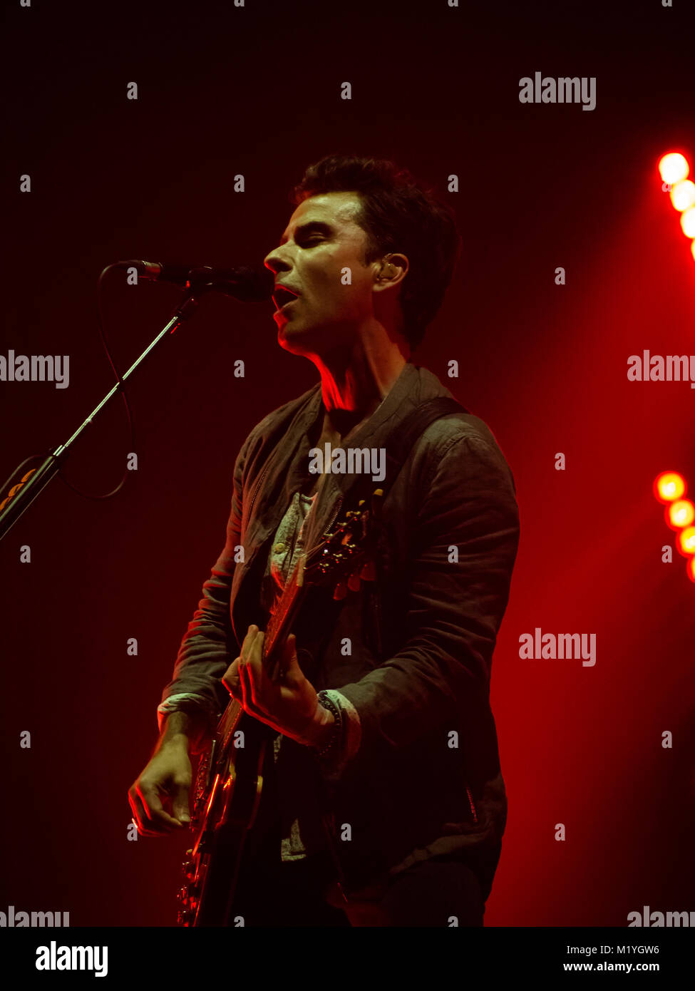 Kelly Jones of the Rock band The Stereophonics performs live on stage Stock Photo