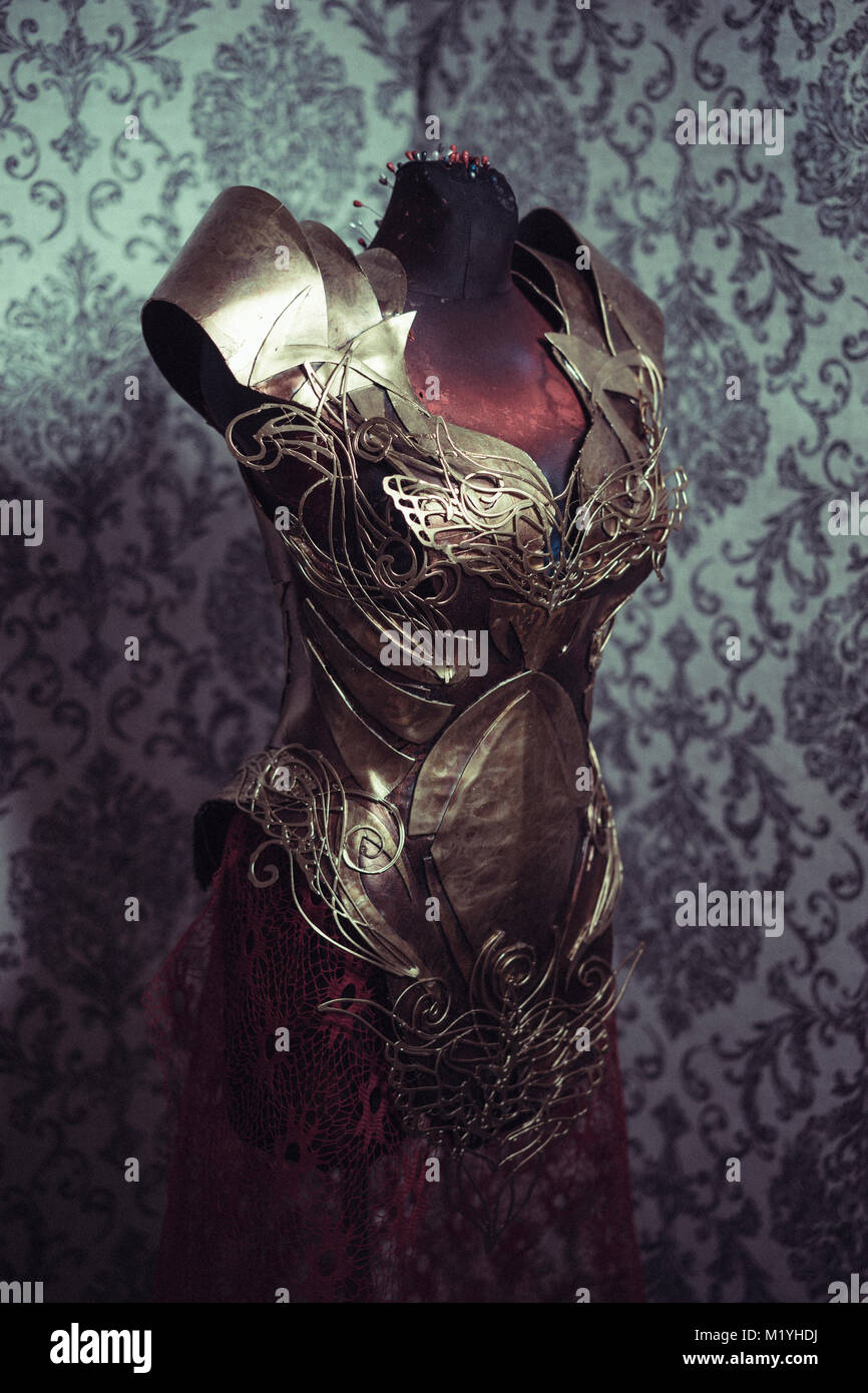 Female Breastplate High Resolution Stock Photography and Images - Alamy