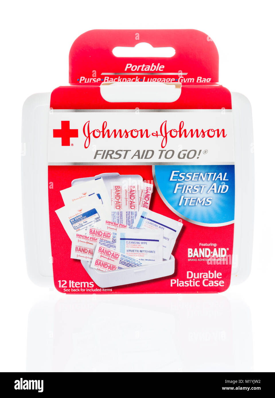 Winneconne, WI 31 January 2018 A package of JohnsonJohnson first