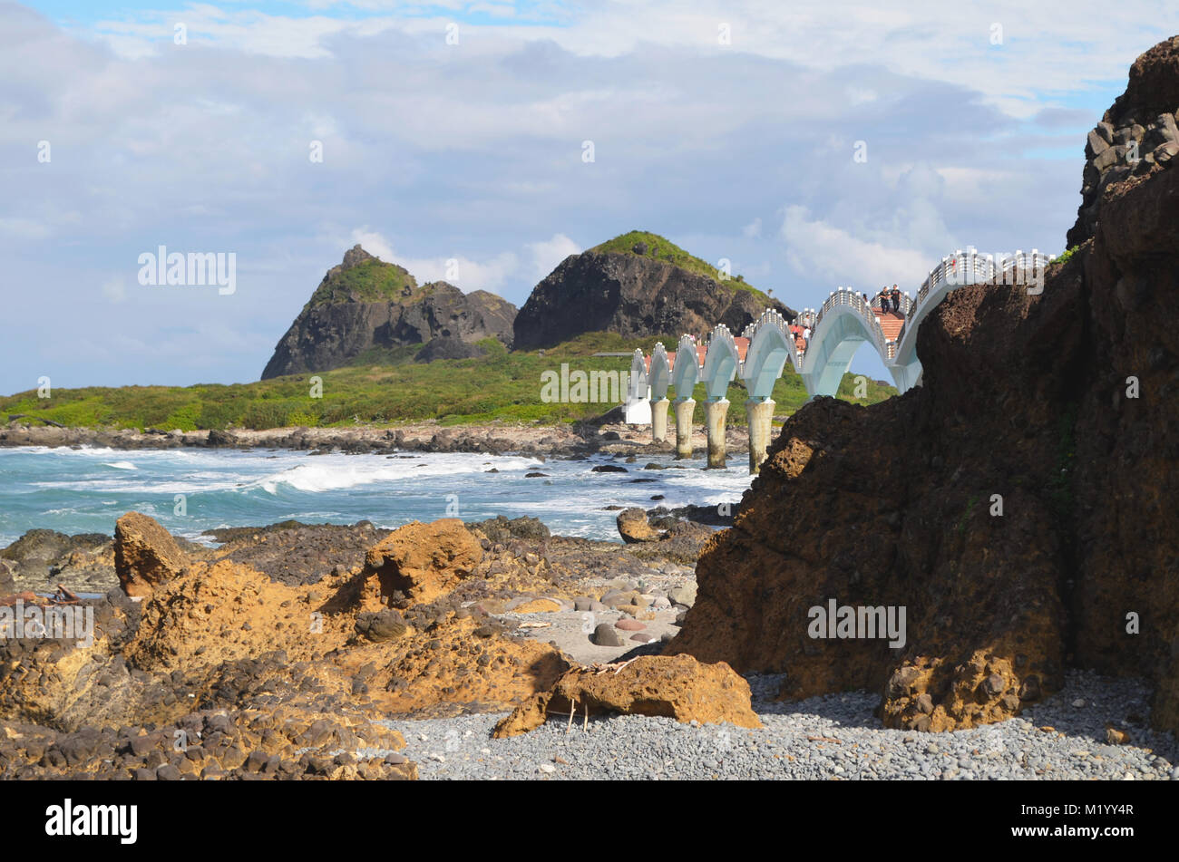 Sanxiantai s Eight arched Bridge On Taiwan s East Coast National Scenic 