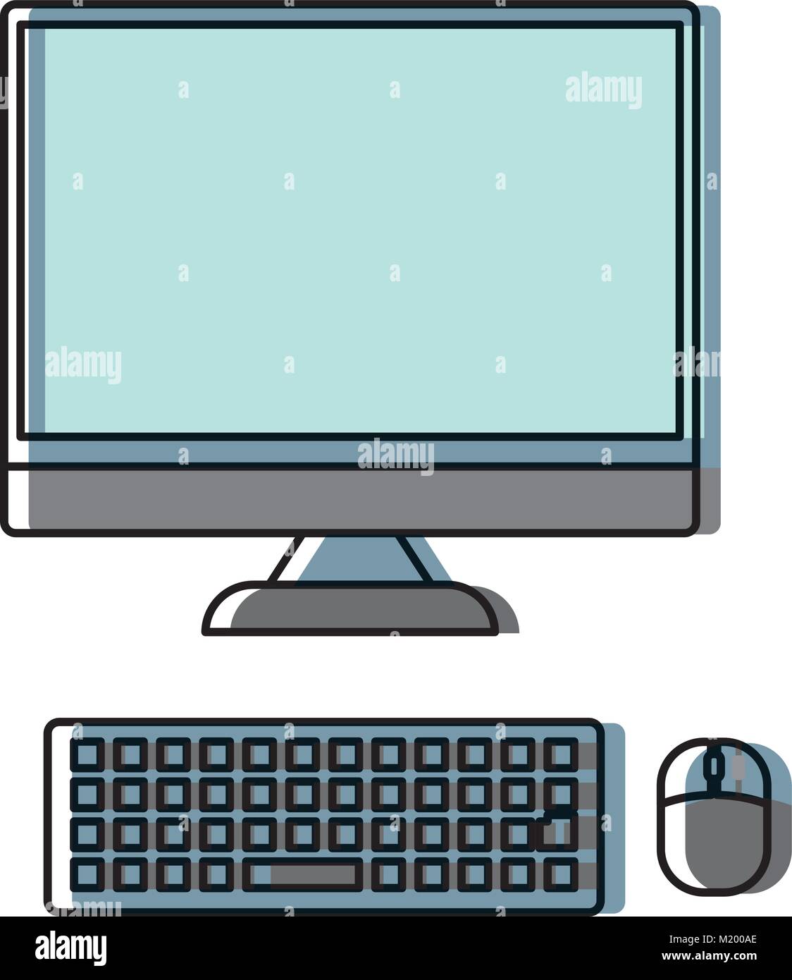 Computer desktop icon image Stock Vector Image & Art - Alamy