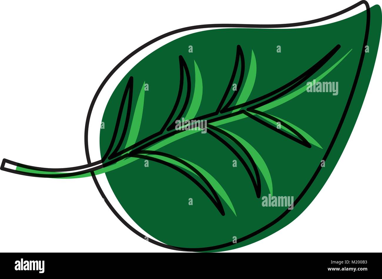 leaf icon image Stock Vector Image & Art - Alamy