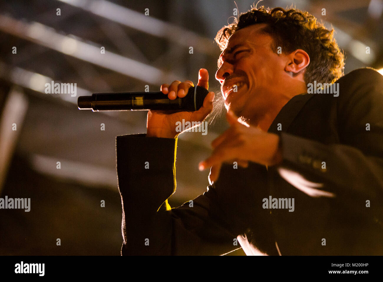 Timbujtu Rapper The Swedish rapper and reggae singer Timbuktu performs a live concert ...