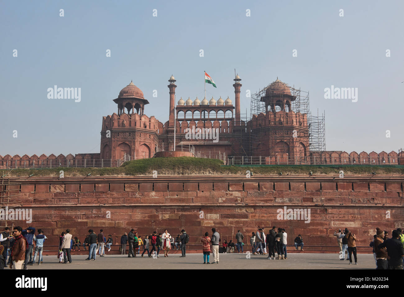 Red Fort, A Unesco World Heritage Site, Delhi, India Stock Photo - Alamy