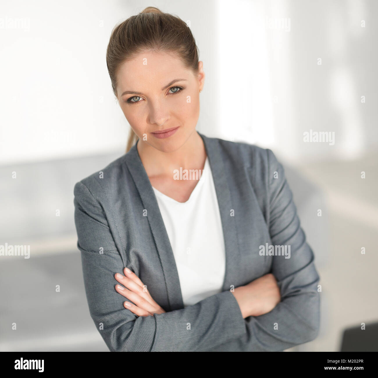 portrait of modern business woman Stock Photo - Alamy