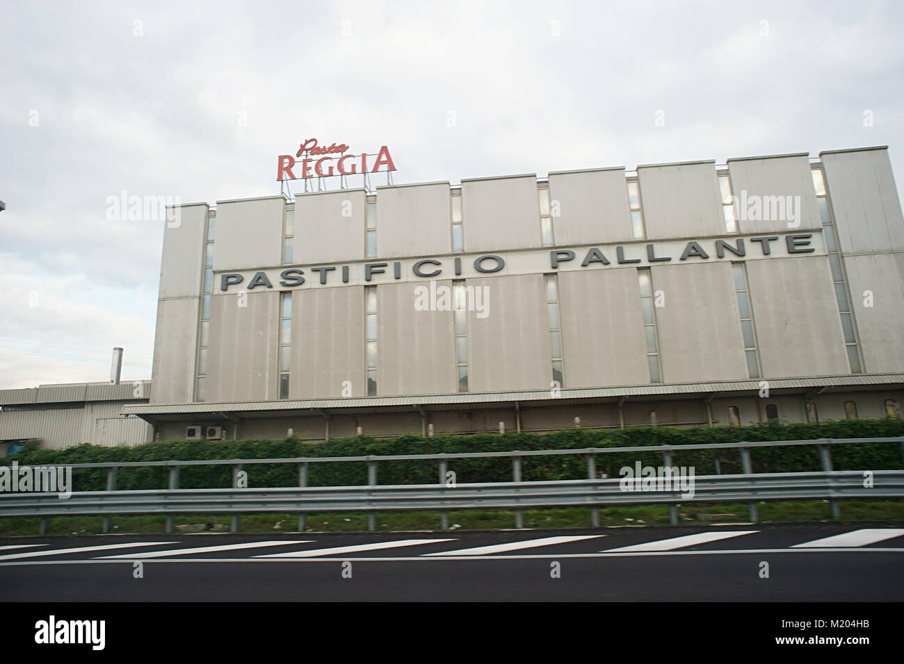 A1 Milan Rome naples highway La reggia Pasta Factory Pallante
