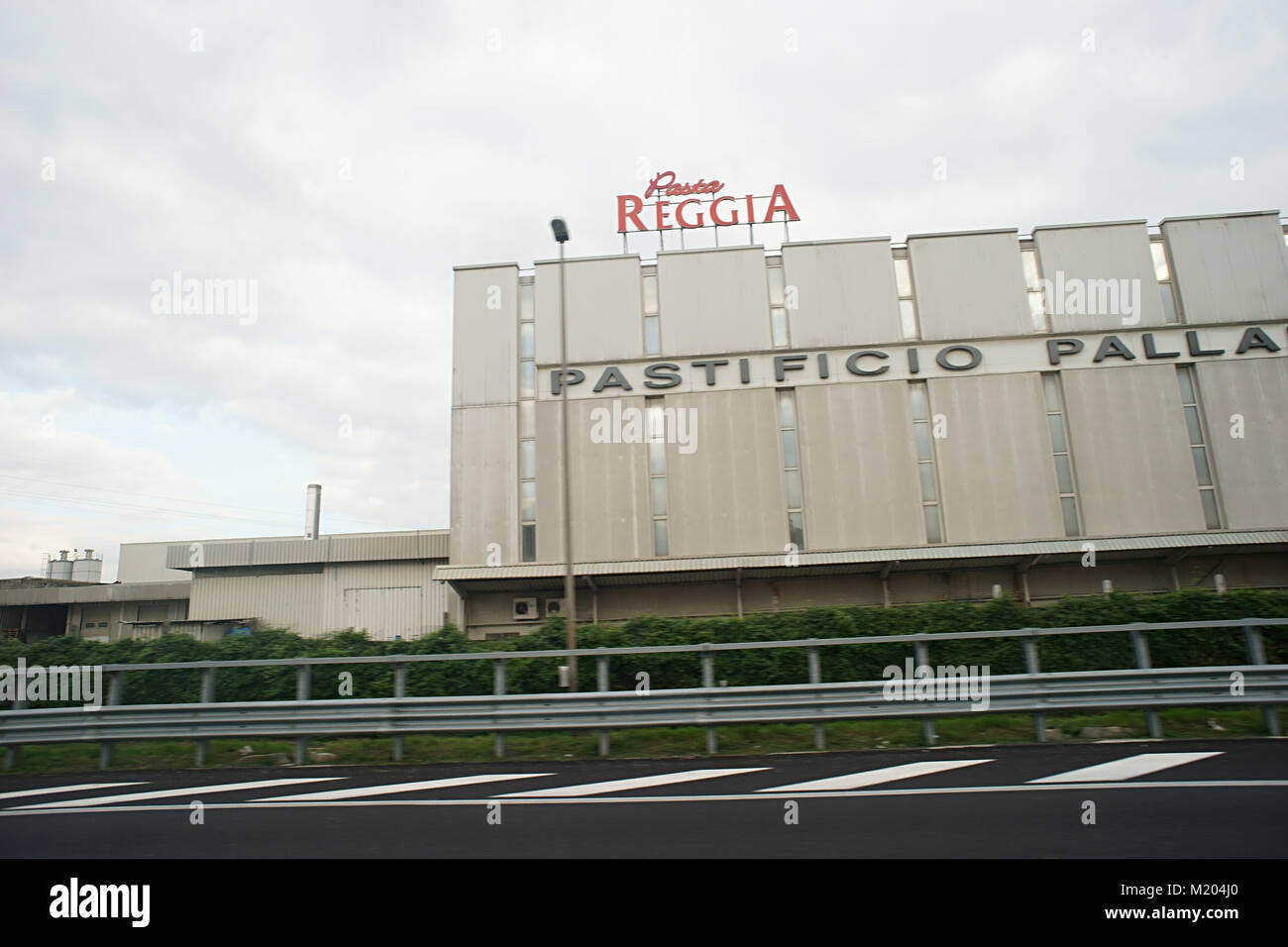 A1 Milan Rome naples highway La reggia Pasta Factory Pallante