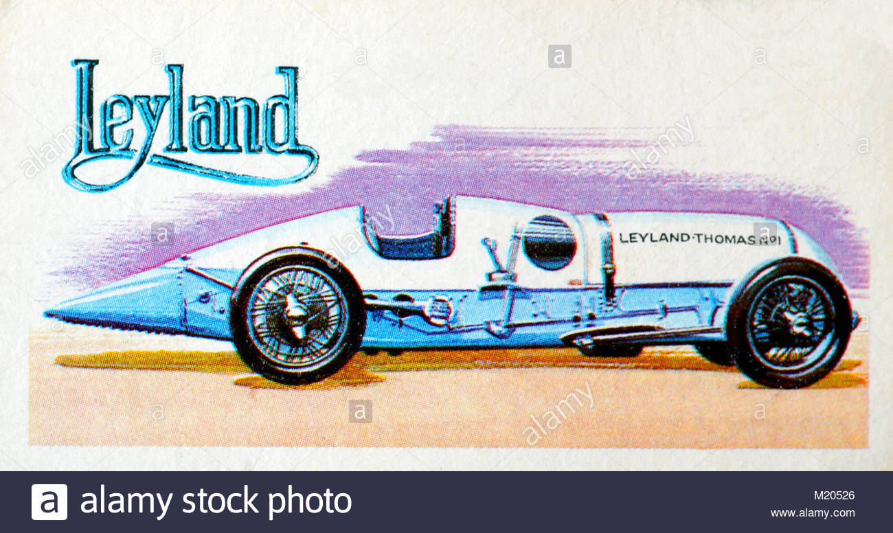 Leyland Thomas Special 7.2 litres 1925 illustration Stock Photo