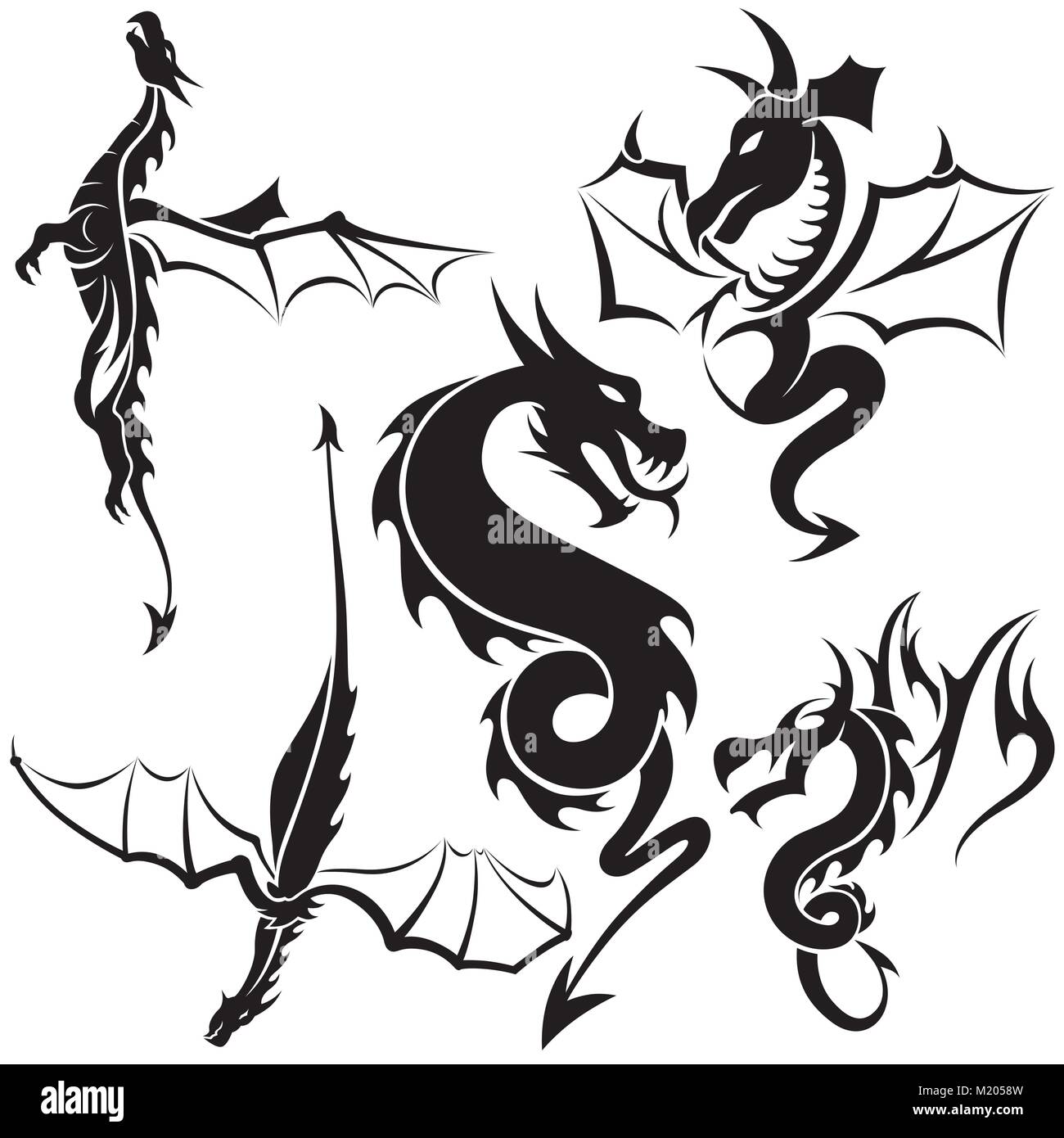 47+ Drawing Tattoo Dragon Images Images