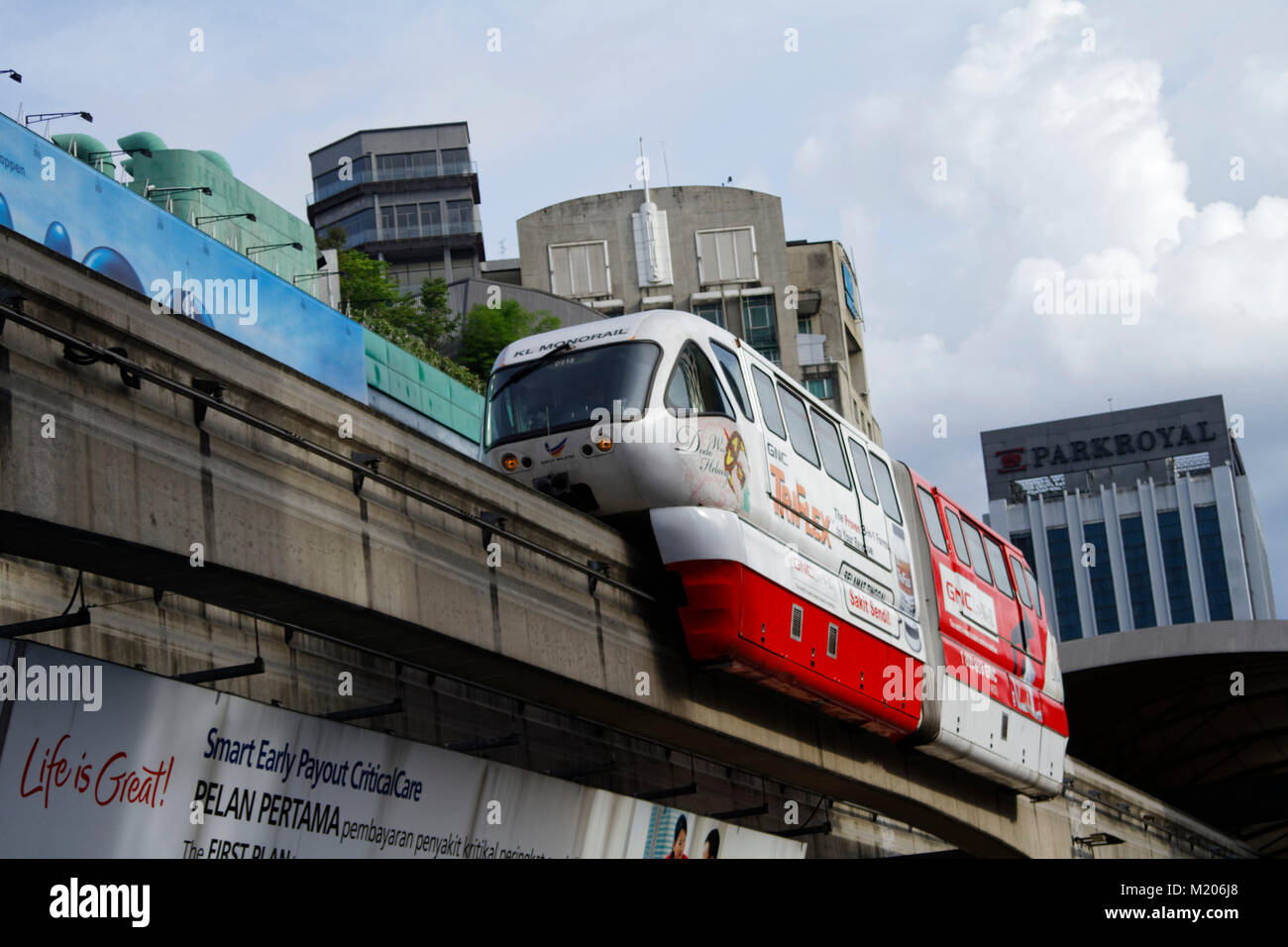 Public transport in Kuala Lumpur Stock Photo Alamy