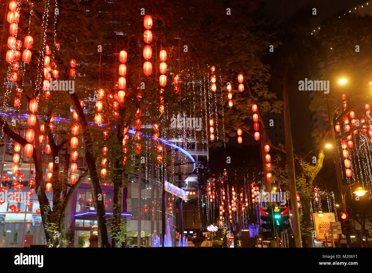 Chinese quarter in Kuala Lumpur Stock Photo Alamy