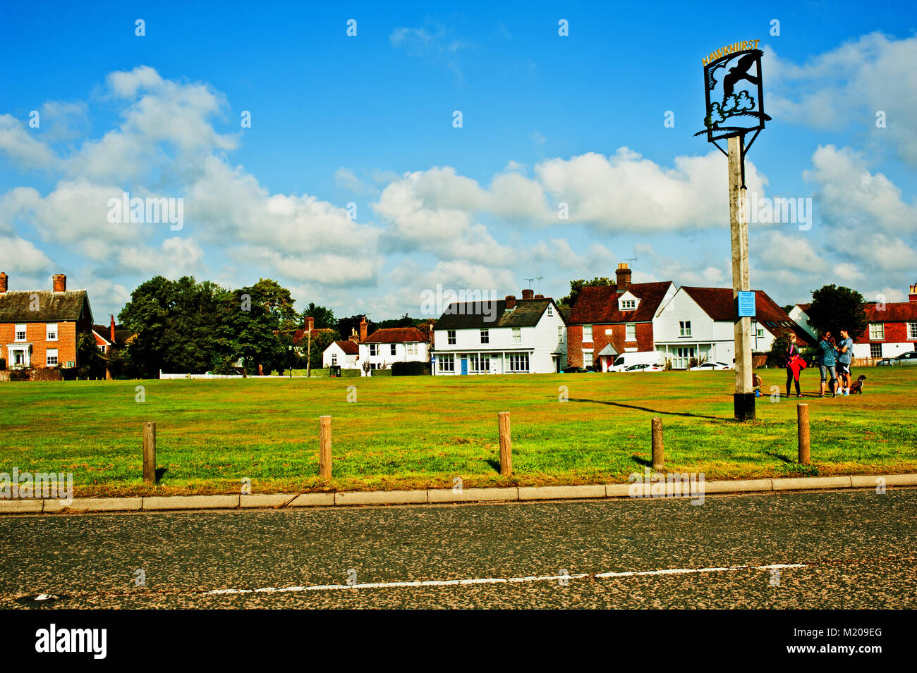 Hawkhurst village Green, Hawkhurst, Kent Stock Photo Alamy