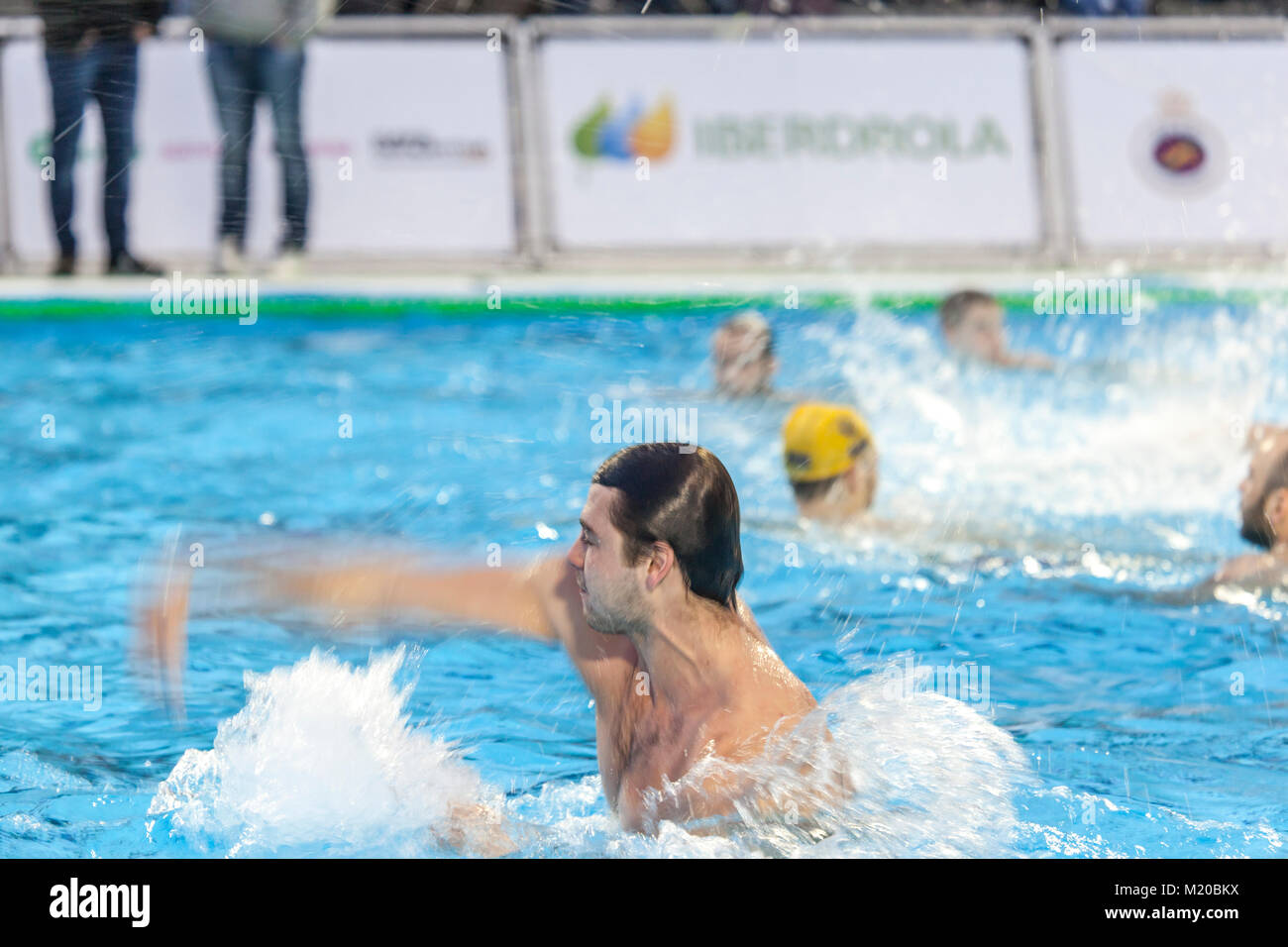 Waterpolo championship Cup of the King (Spain Stock Photo - Alamy