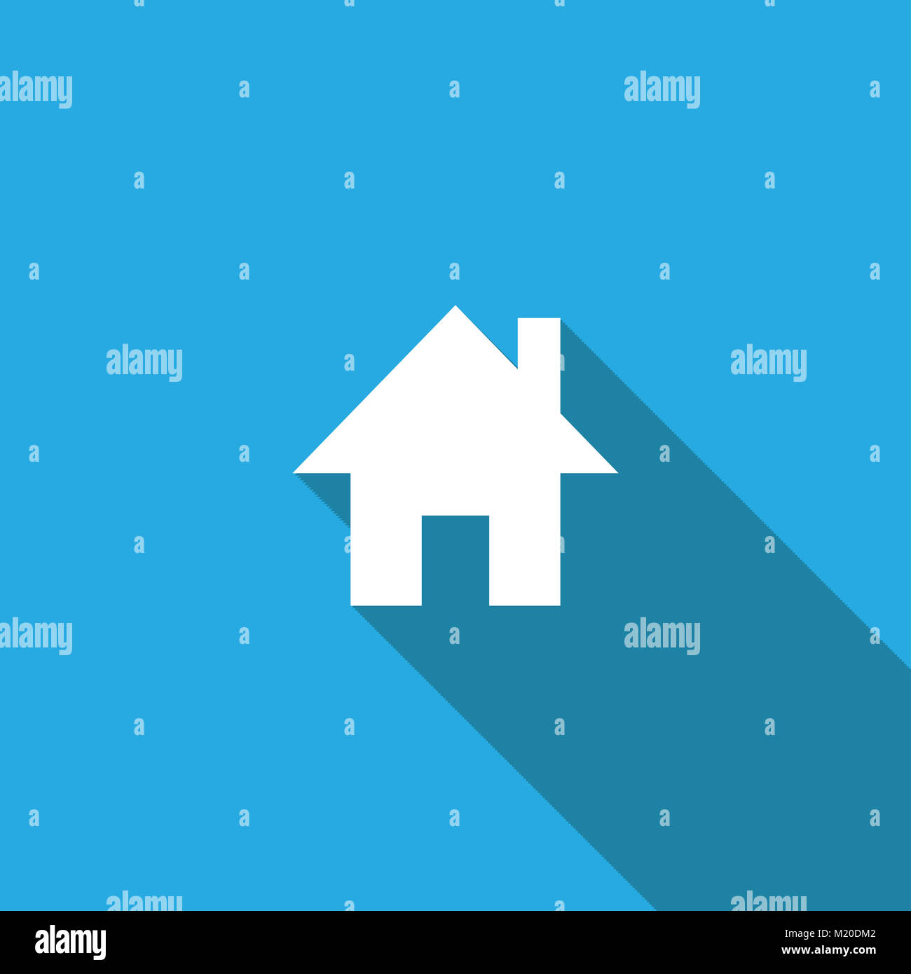 home icon on white background , Vector Stock Photo - Alamy