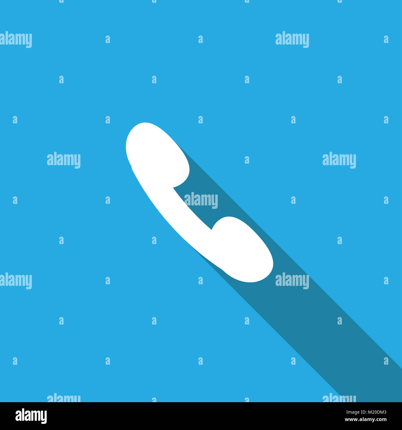 Phone icon in trendy flat style isolated on background , vector Stock ...