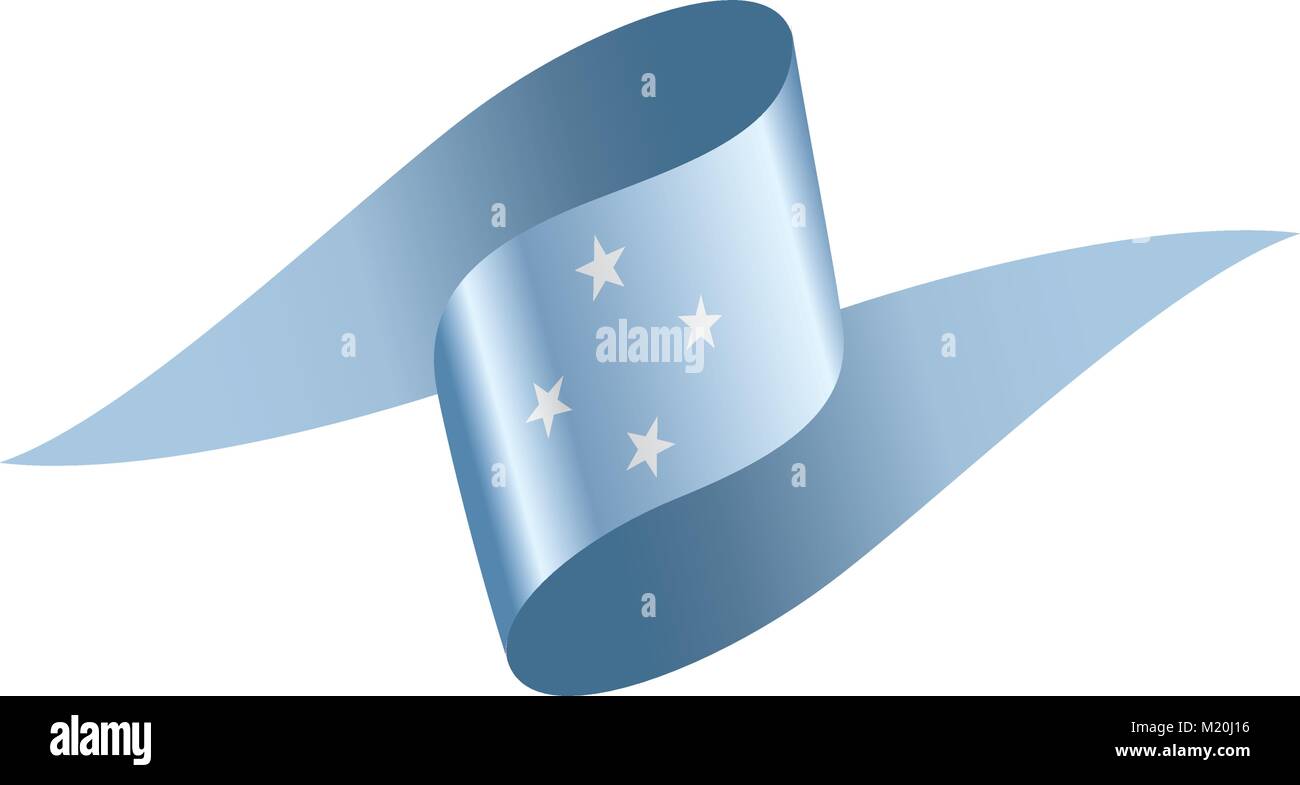 Federated States Micronesia flag Stock Vector Image & Art Alamy