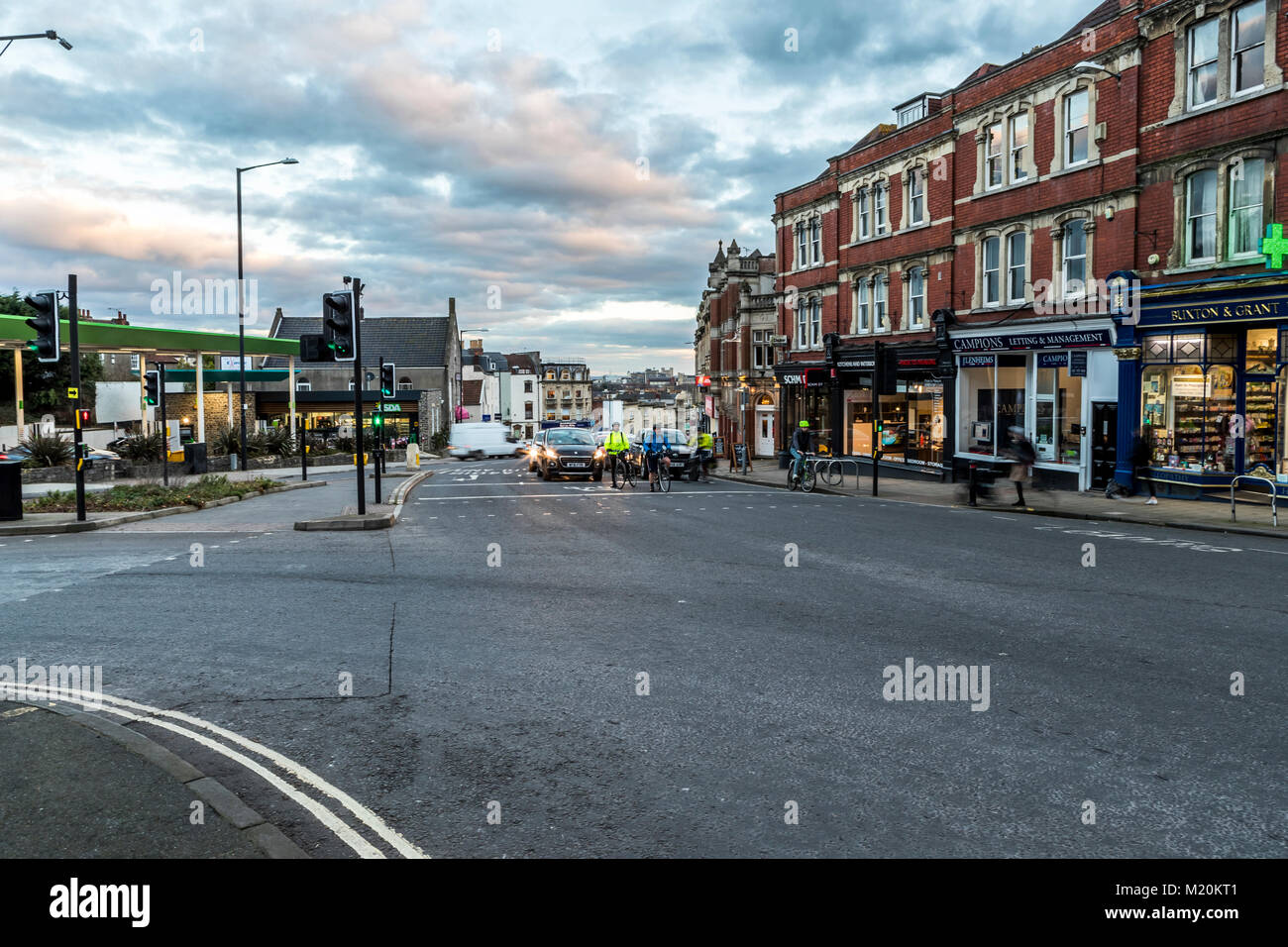 Whiteladies Road, Bristol, UK Stock Photo Alamy
