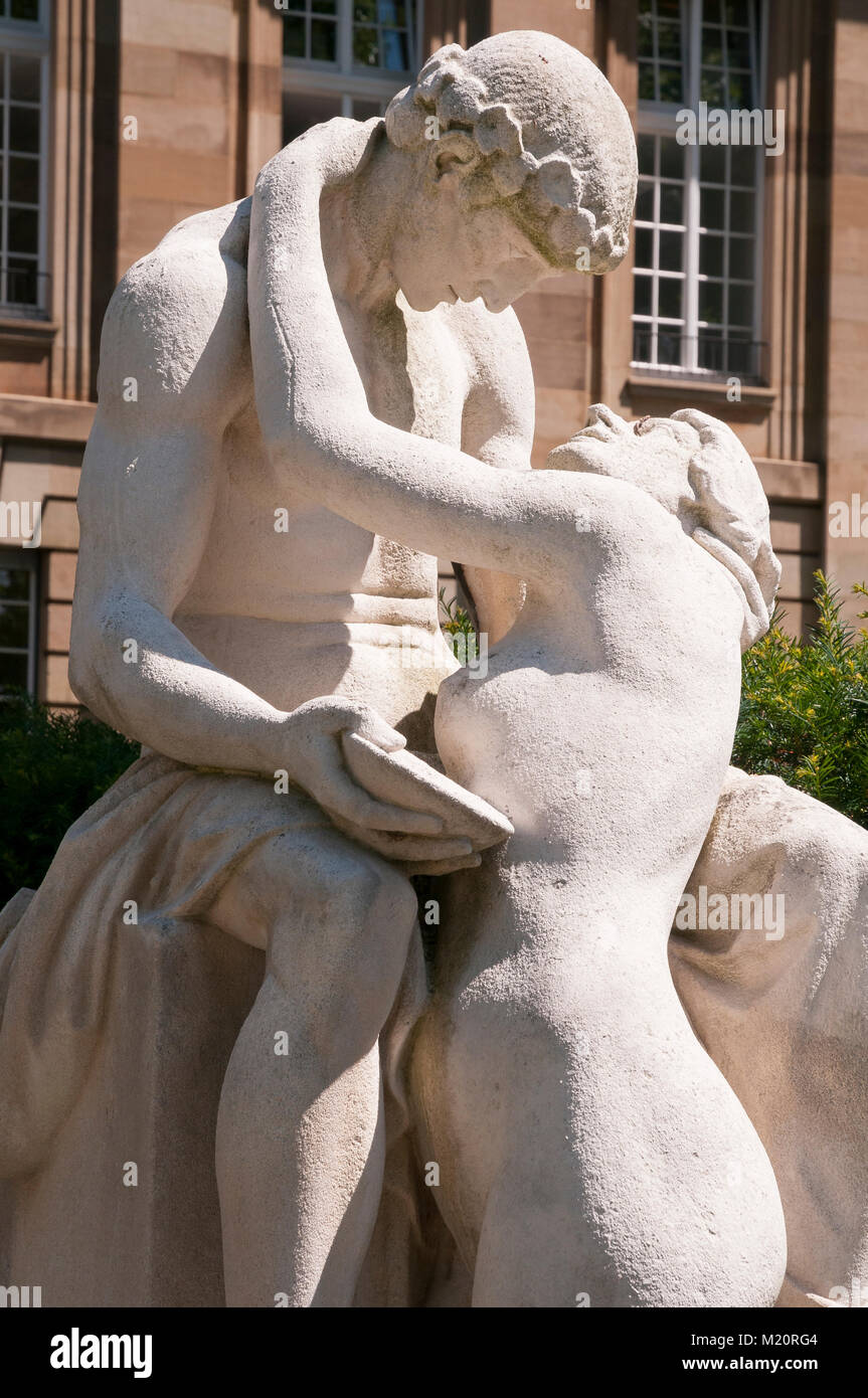 Im Schlossgarten, Stuttgart, Baden-Württemberg, Deutschland, Europa Stock Photo