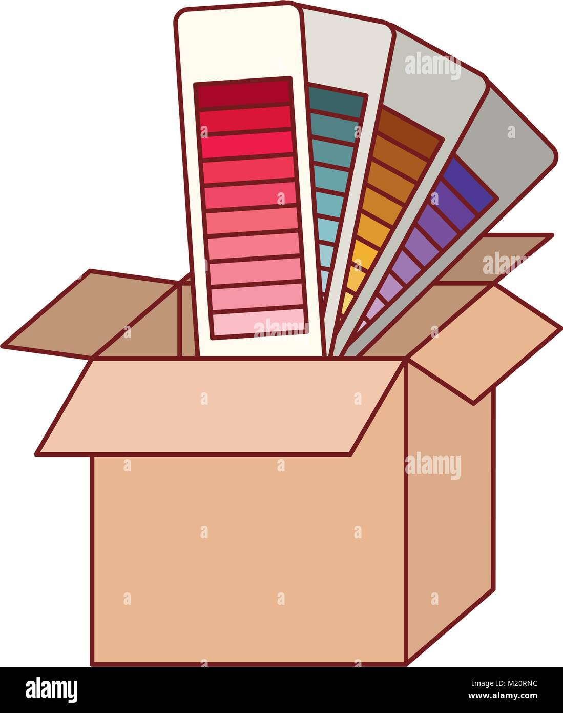 Paint warehouse Stock Vector Images - Alamy