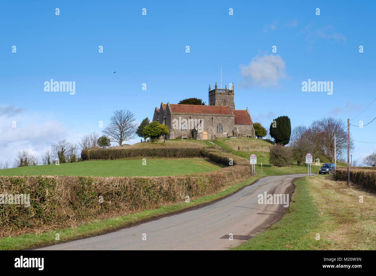 ST ARILDA'S CHURCH OLDBURY ON SEVERN Stock Photo Alamy