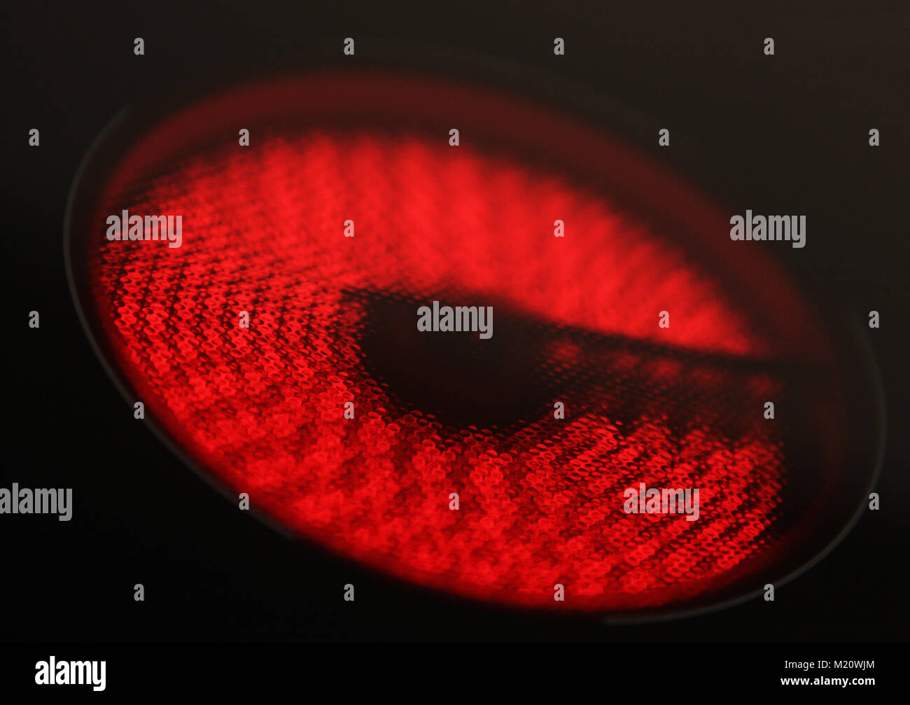Hot electric hob Stock Photo Alamy