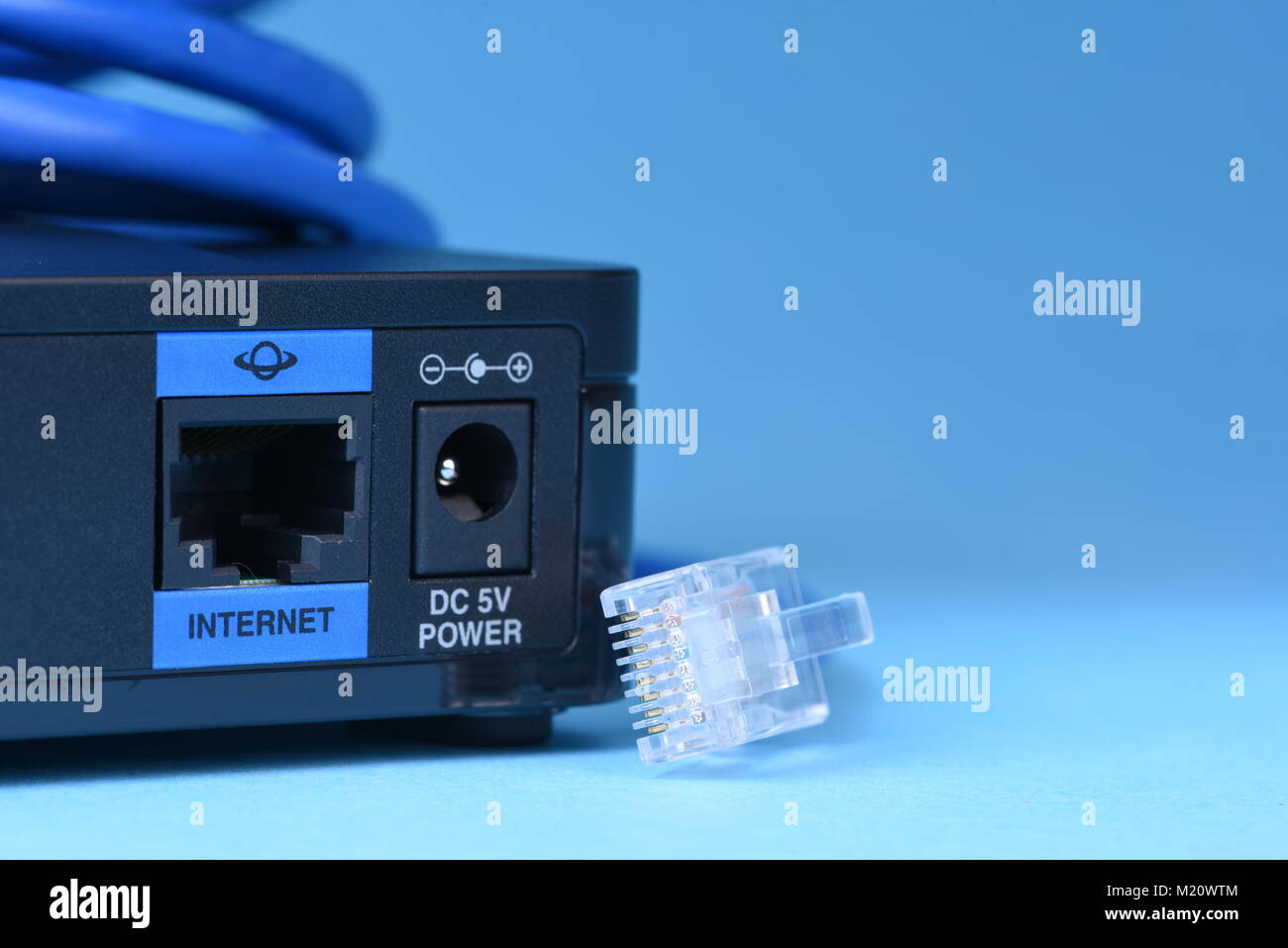 Cable access Stock Photo Alamy