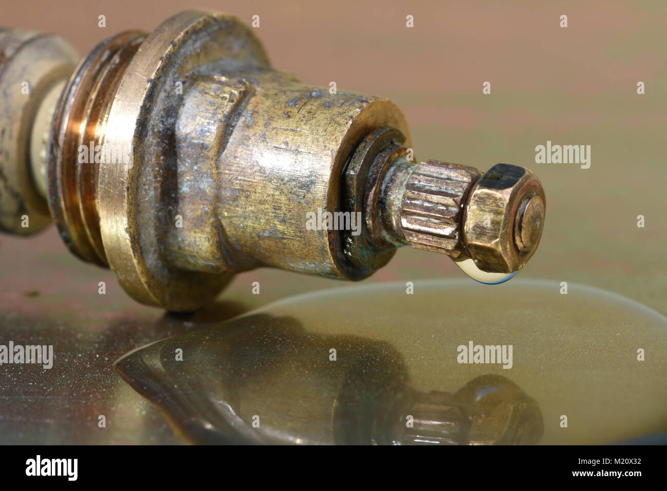 Renovation and service, plumbing tap valve, water leaking close up Stock Photo Alamy