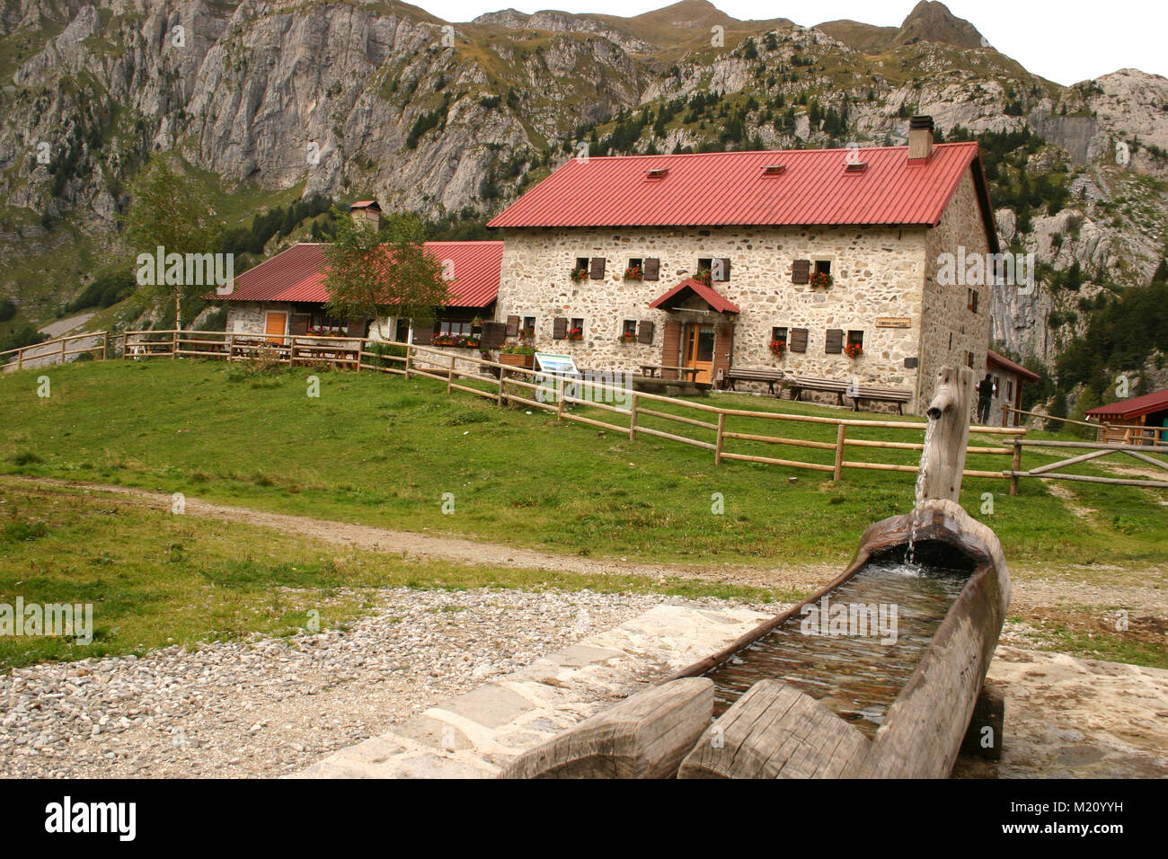 Large farm in Northern Italy Stock Photo - Alamy