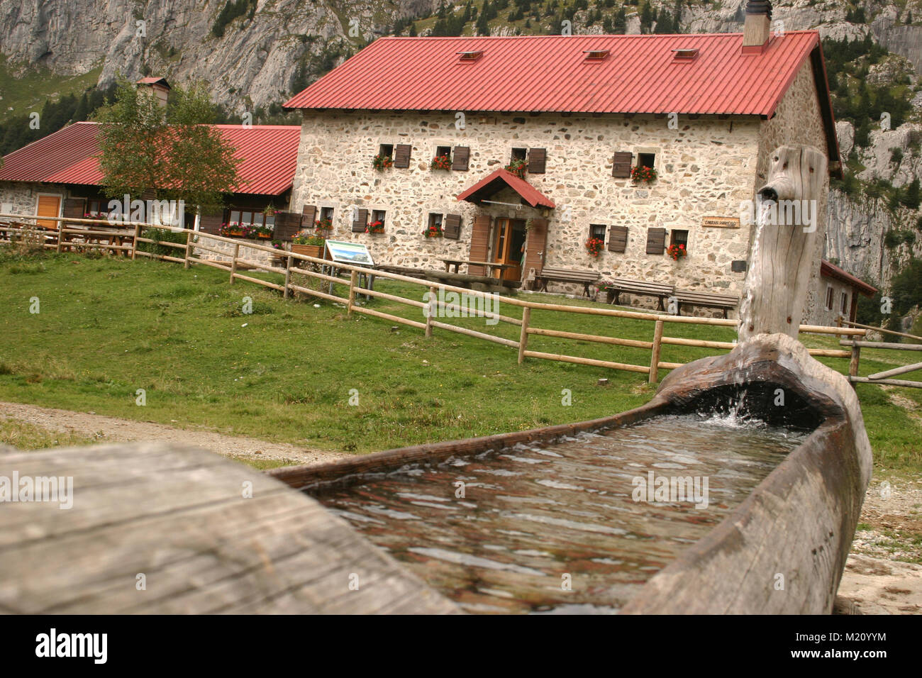 Large farm in Northern Italy Stock Photo - Alamy