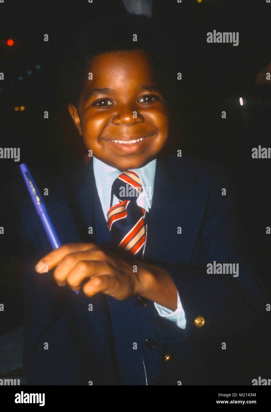 WEST HOLLYWOOD, CA - MAY 17:  Actor Gary Coleman  attends NBC party at Chasen's on May 17, 1981 in West Hollywood, California. Photo by Barry King/Alamy Stock Photo Stock Photo