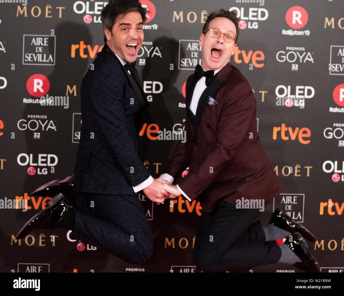 Madrid, Spain. 3rd February, 2018. Spanish comedian Ernesto Sevilla y ...