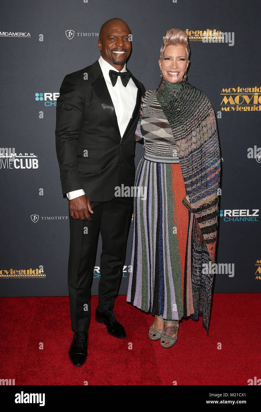 02 February 2018 - Universal City, California - Terry Crews, Rebecca