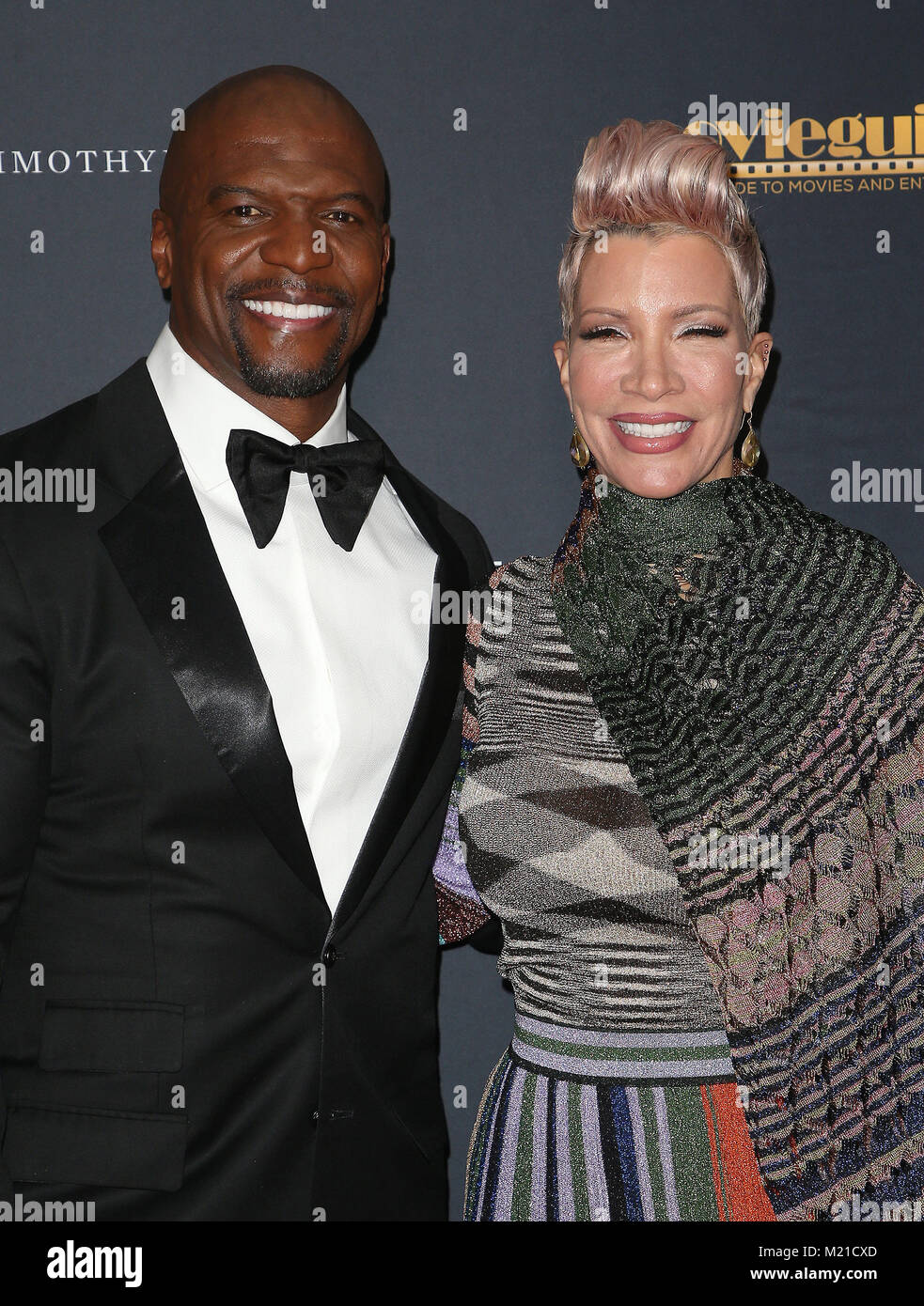 02 February 2018 - Universal City, California - Terry Crews, Rebecca