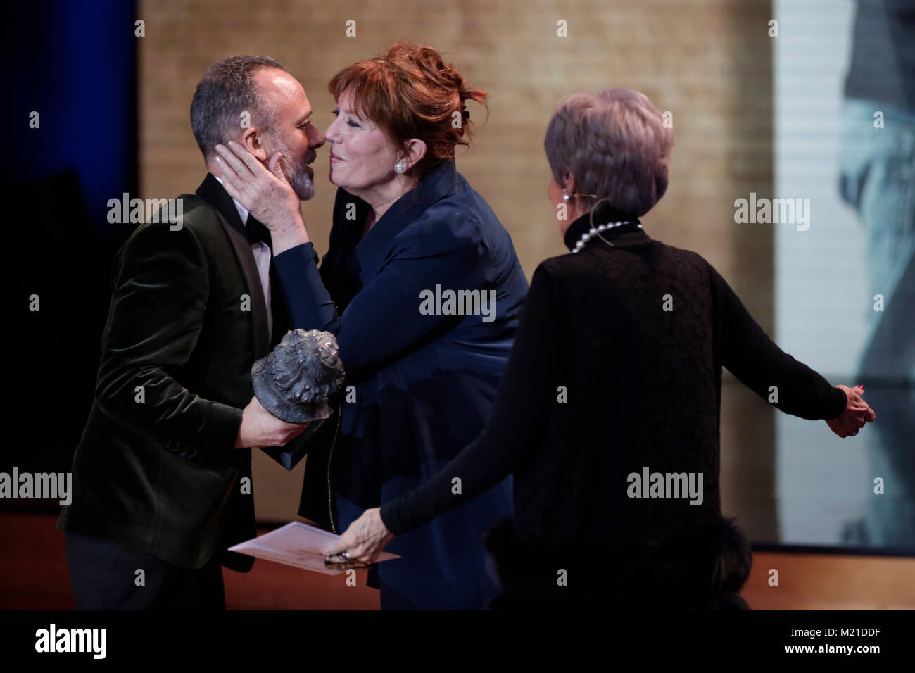 during the 32th annual Goya Film Awards in Madrid, on Saturday 3rd
