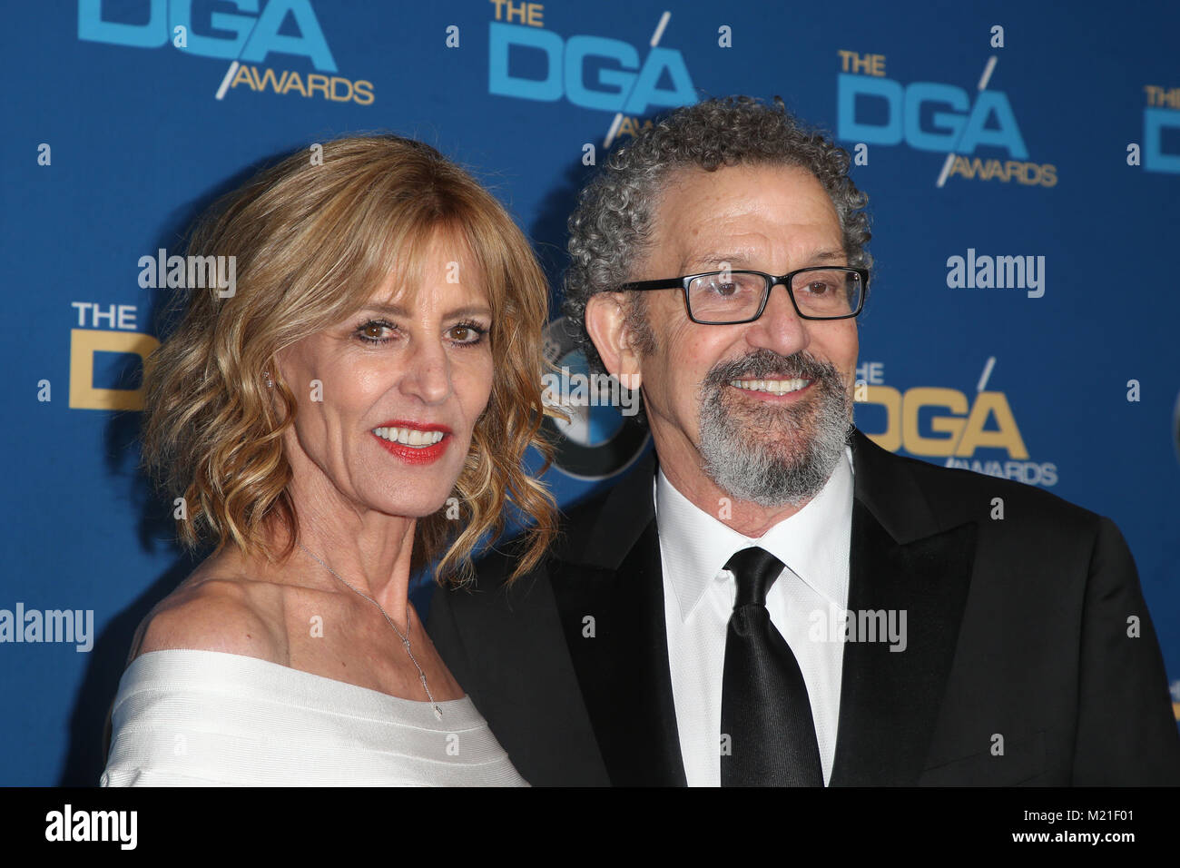 Beverly Hills, Ca. 3rd Feb, 2018. Christine Lahti and Thomas Schlamme at  the 70th Annual DGA Awards at The Beverly Hilton Hotel in Beverly Hills,  California on February 3, 2018. Credit: Faye
