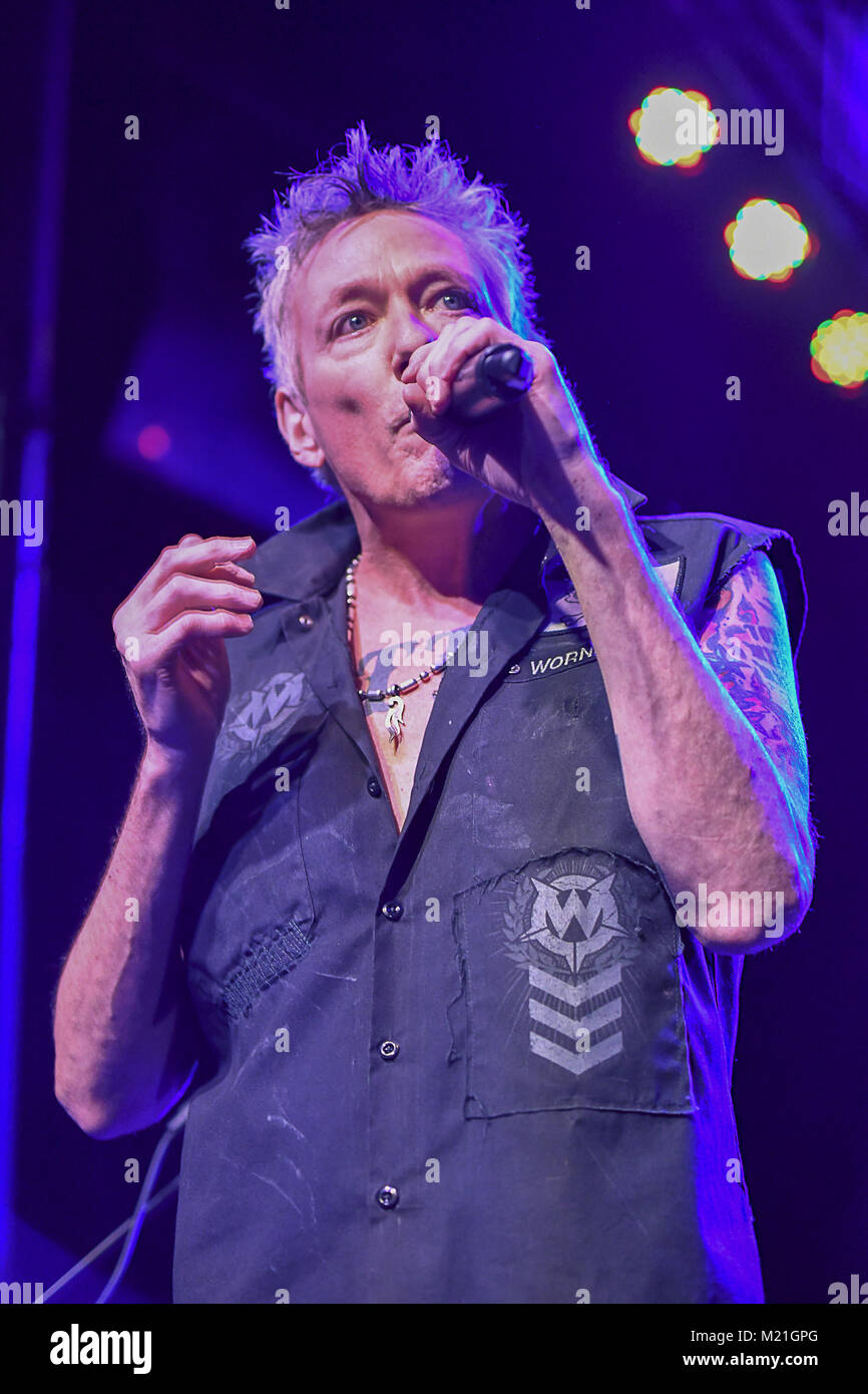 Santa Ana, CA, USA. 27th Jan, 2018. James Kottak at Remembered 2018 NAMM JAMM with over 25 Artists play some of Ronnie's greatest hits at the Observatory in Santa Ana Ca. for the 2018 Annual NAMM Show, the global business convention for the music industry. Credit: Dave Safley/ZUMA Wire/Alamy Live News Stock Photo