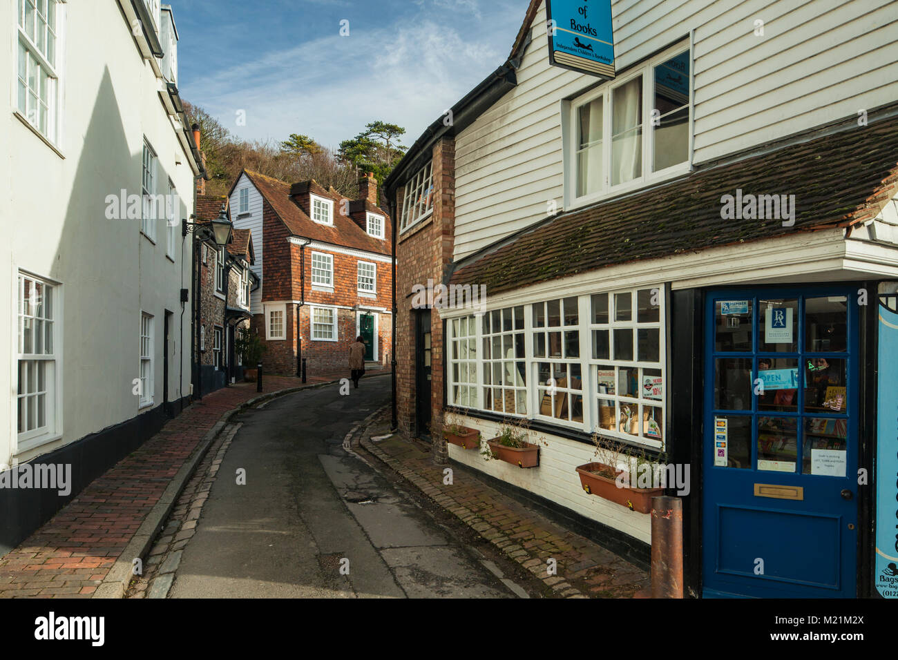 Traditional houses in Lewes, East Sussex, England Stock Photo Alamy