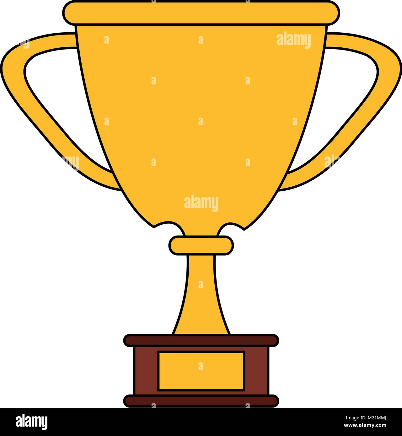 Trophy cup symbol Stock Vector Image & Art - Alamy
