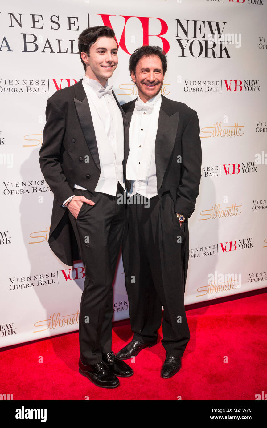 New York, NY - February 2, 2018: Ryan Thomas Roth and Peter Thomas Roth