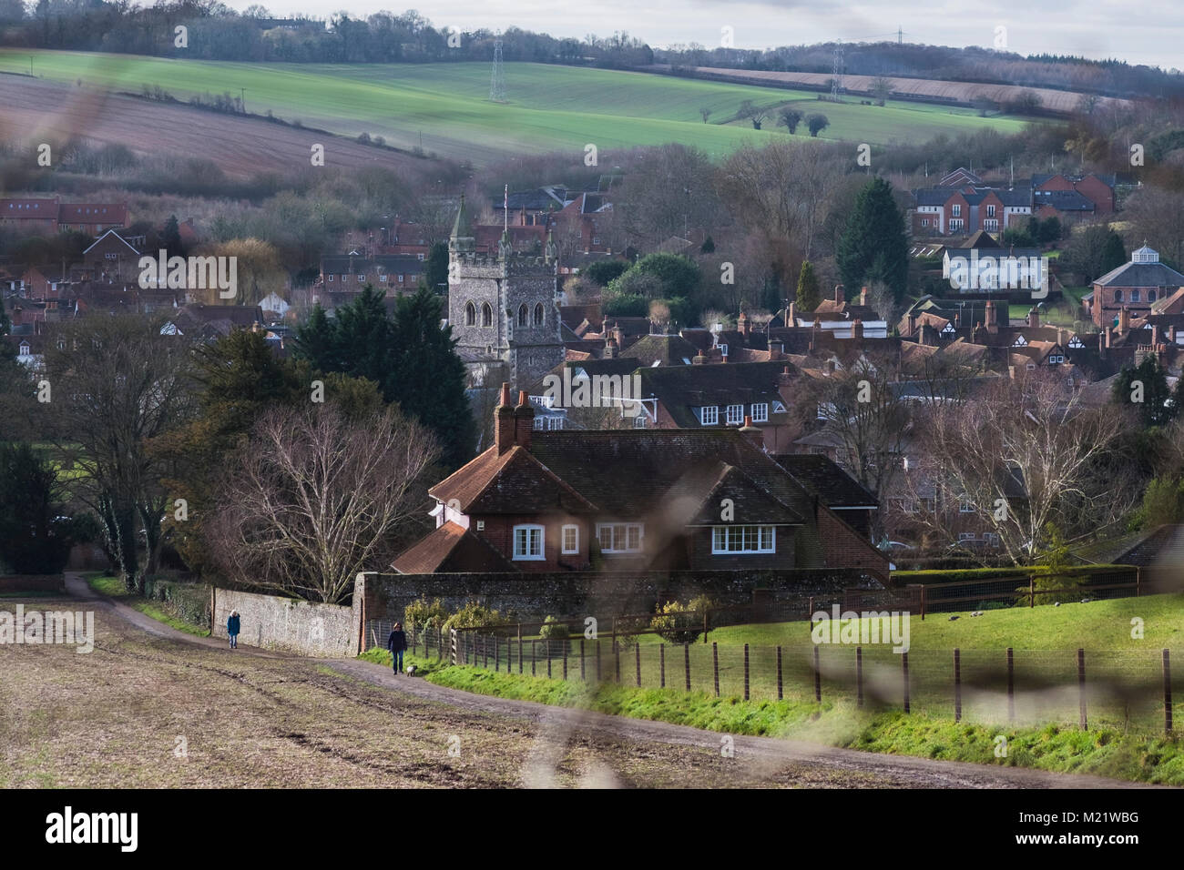 Amersham Old Town, Chiltern Valley, Buckinghamshire, England, U.K Stock