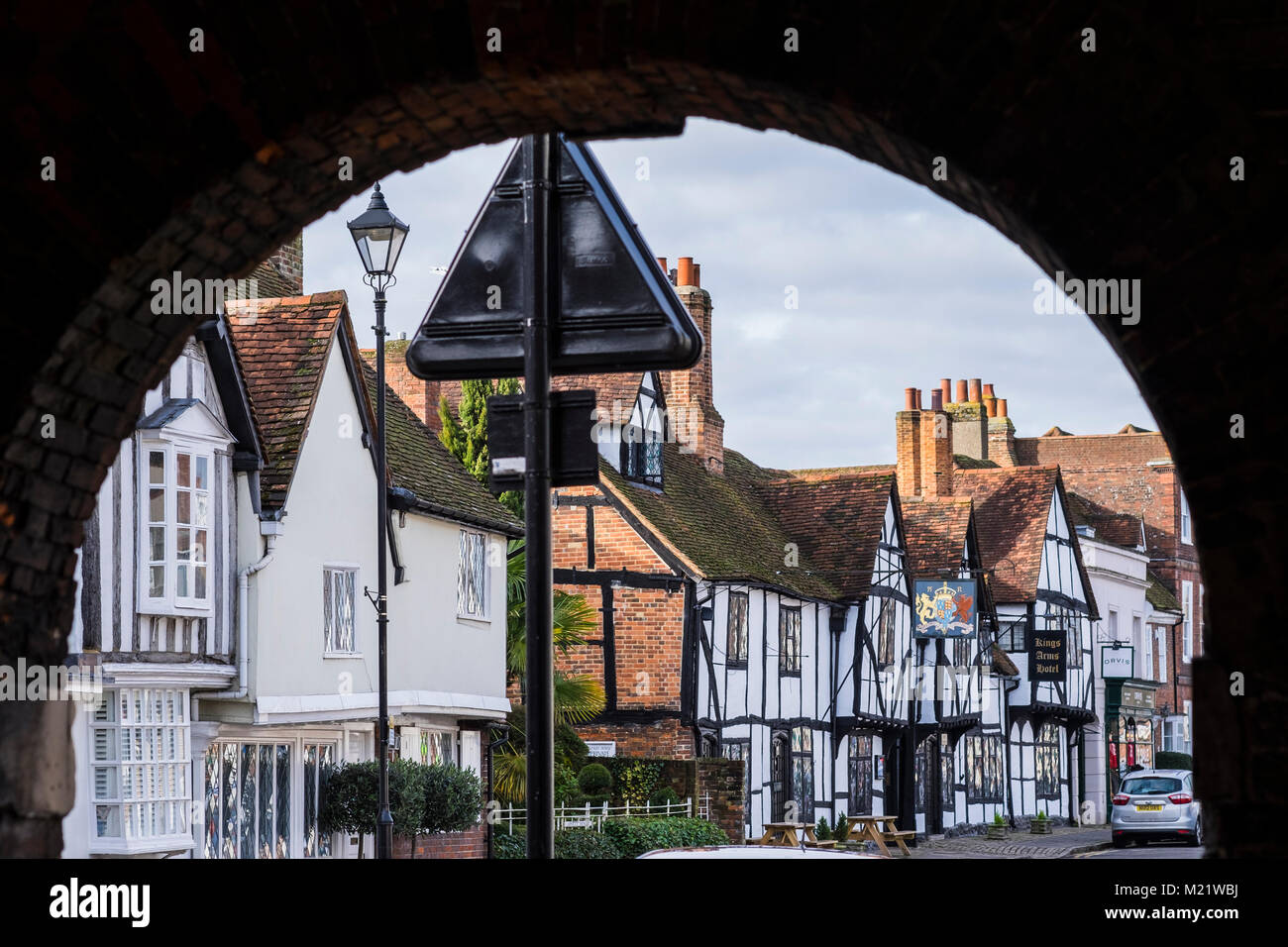 Amersham Old Town, Chiltern Valley, Buckinghamshire, England, U.K Stock