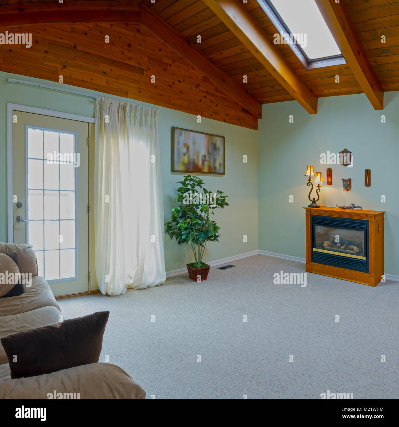 Interior design in a new house Stock Photo - Alamy
