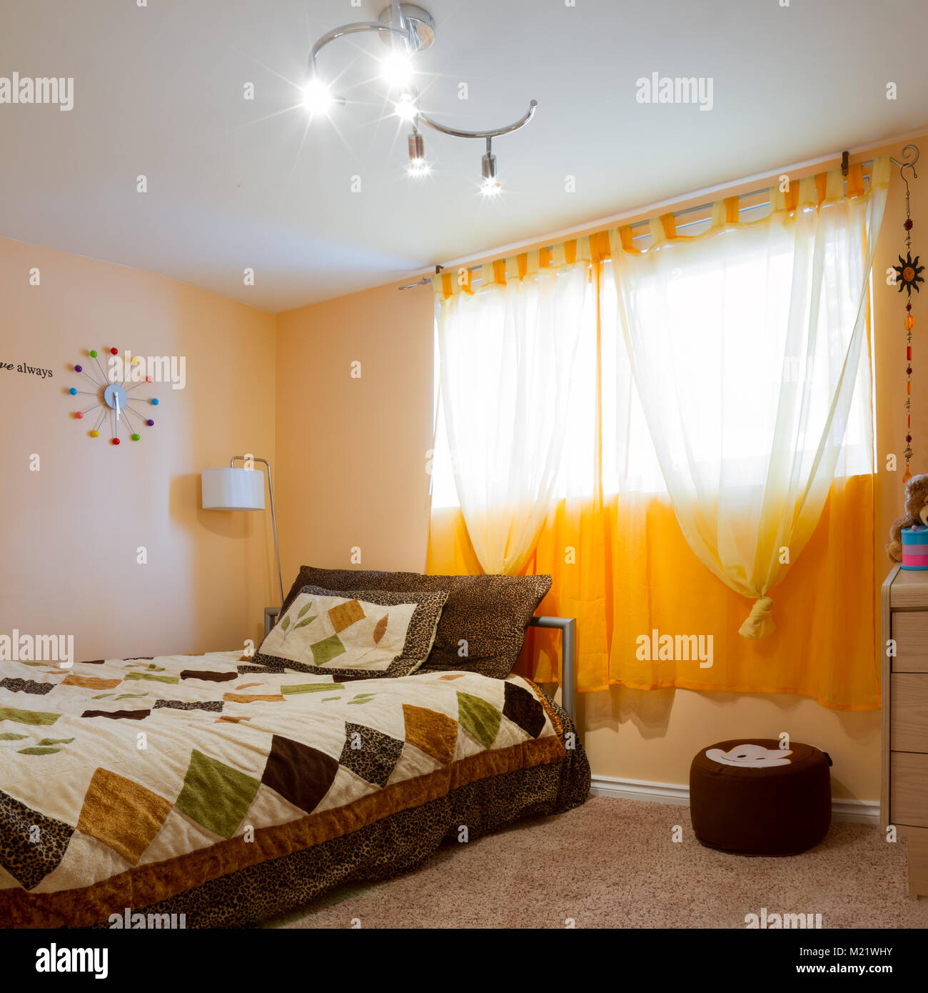 Childrens living room interior design Stock Photo Alamy