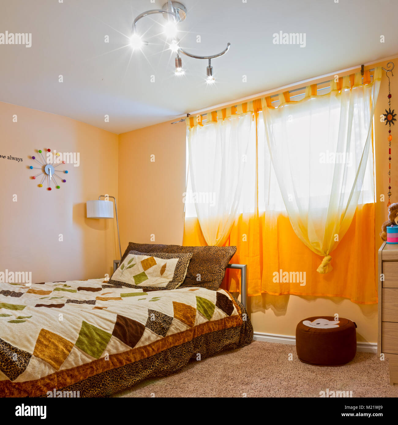 Childrens living room interior design Stock Photo Alamy