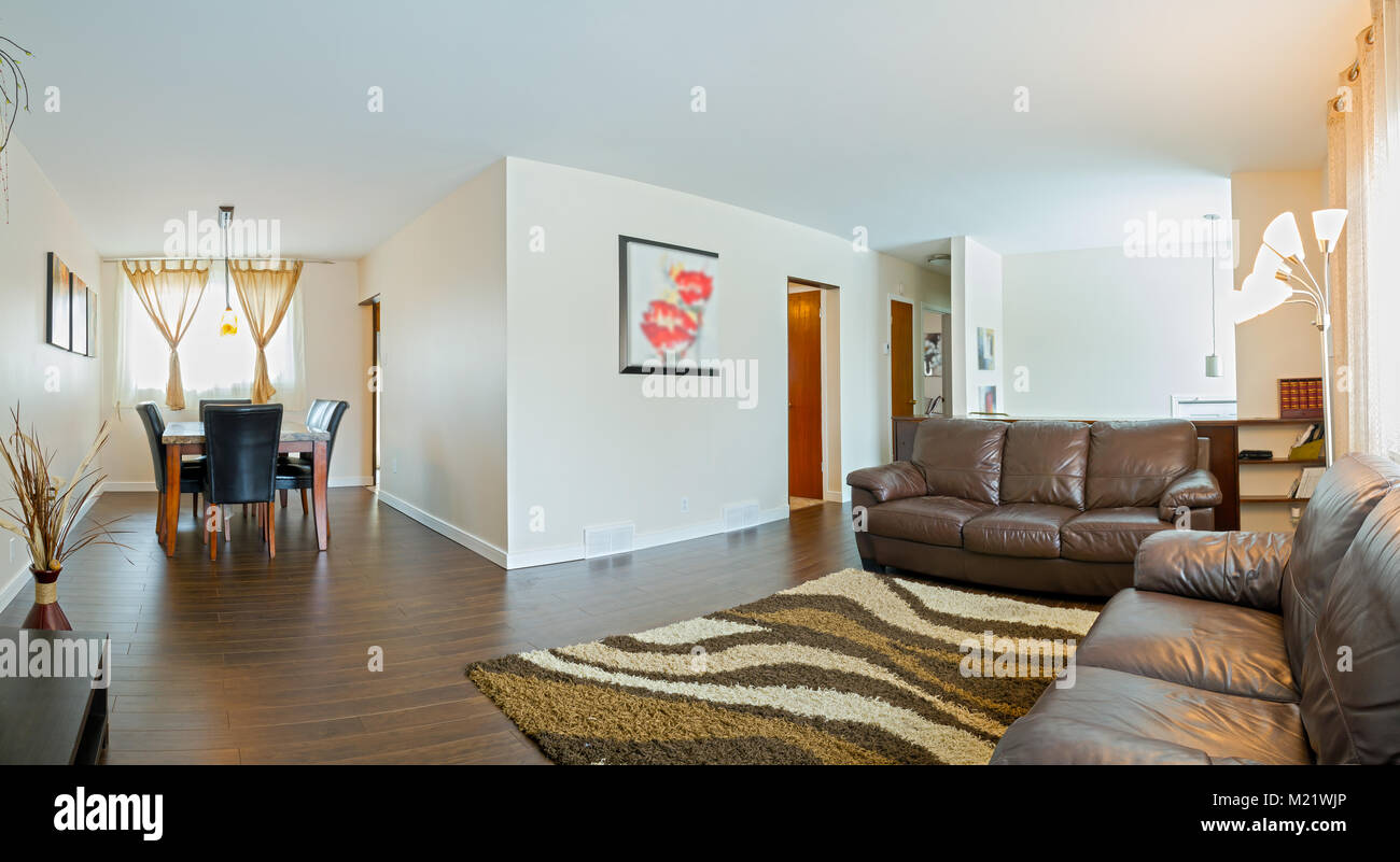 Living room Interior design in a new house Stock Photo - Alamy