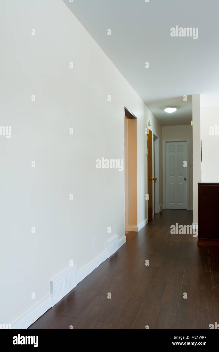 Empty hallway interior Stock Photo Alamy