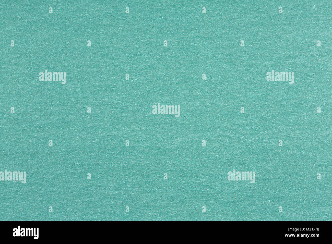 Recycled paper texture background in cyan turquoise teal aqua gr Stock Photo