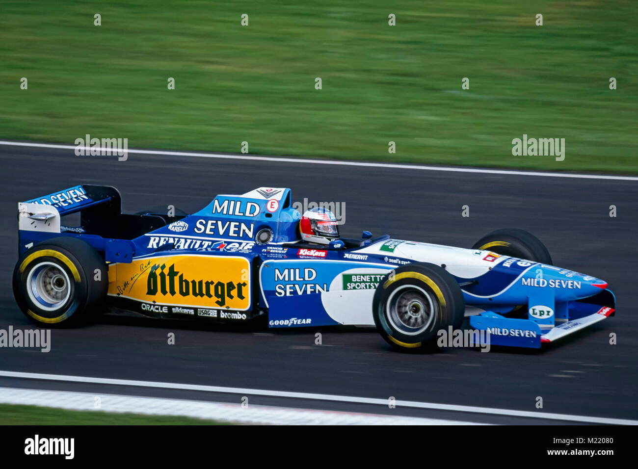 Michael Schumacher,F1,Benetton Renault, San Marin GP 1995, Imola Stock  Photo - Alamy