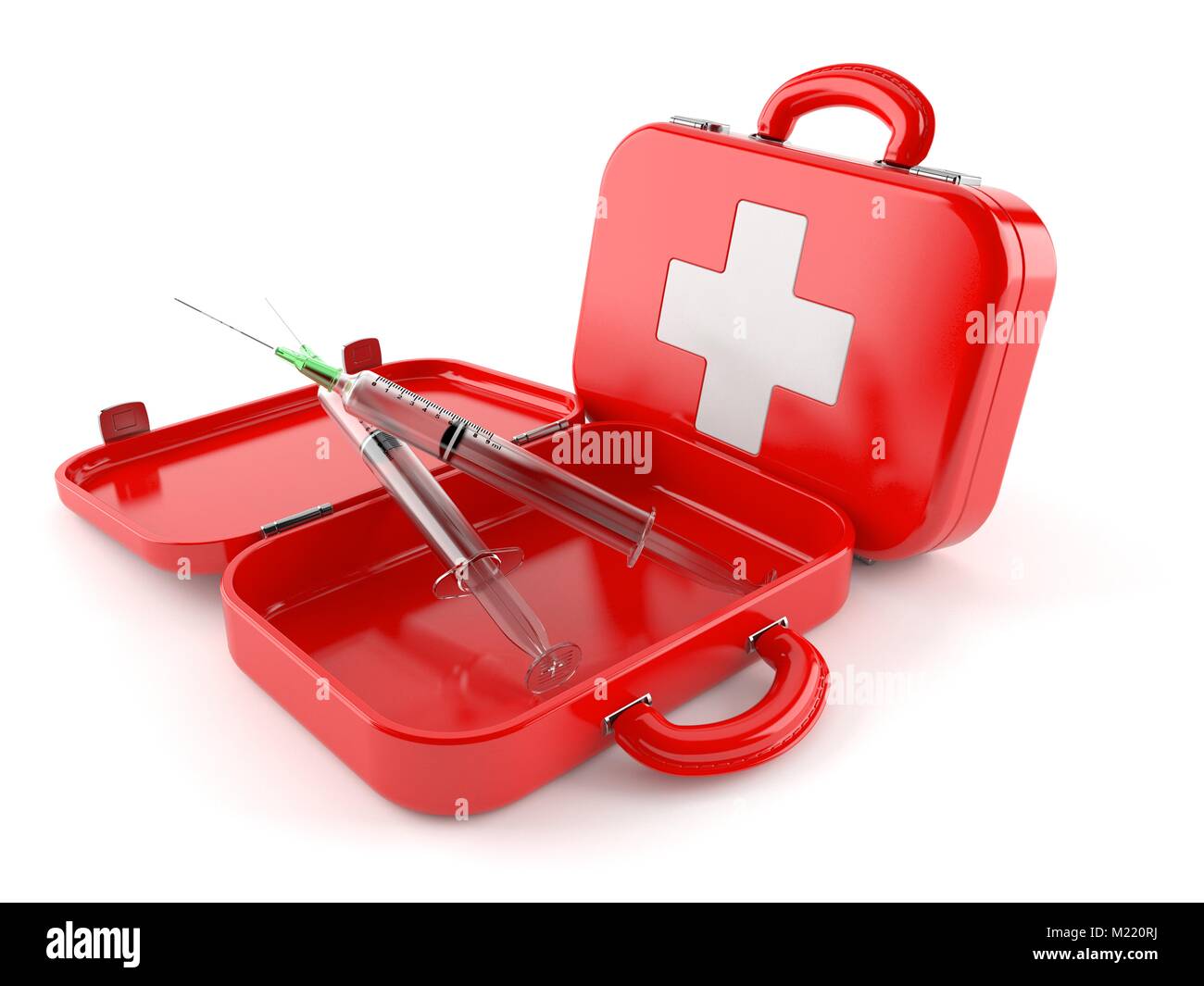 First aid kit isolated white 3d hi-res stock photography and images - Alamy