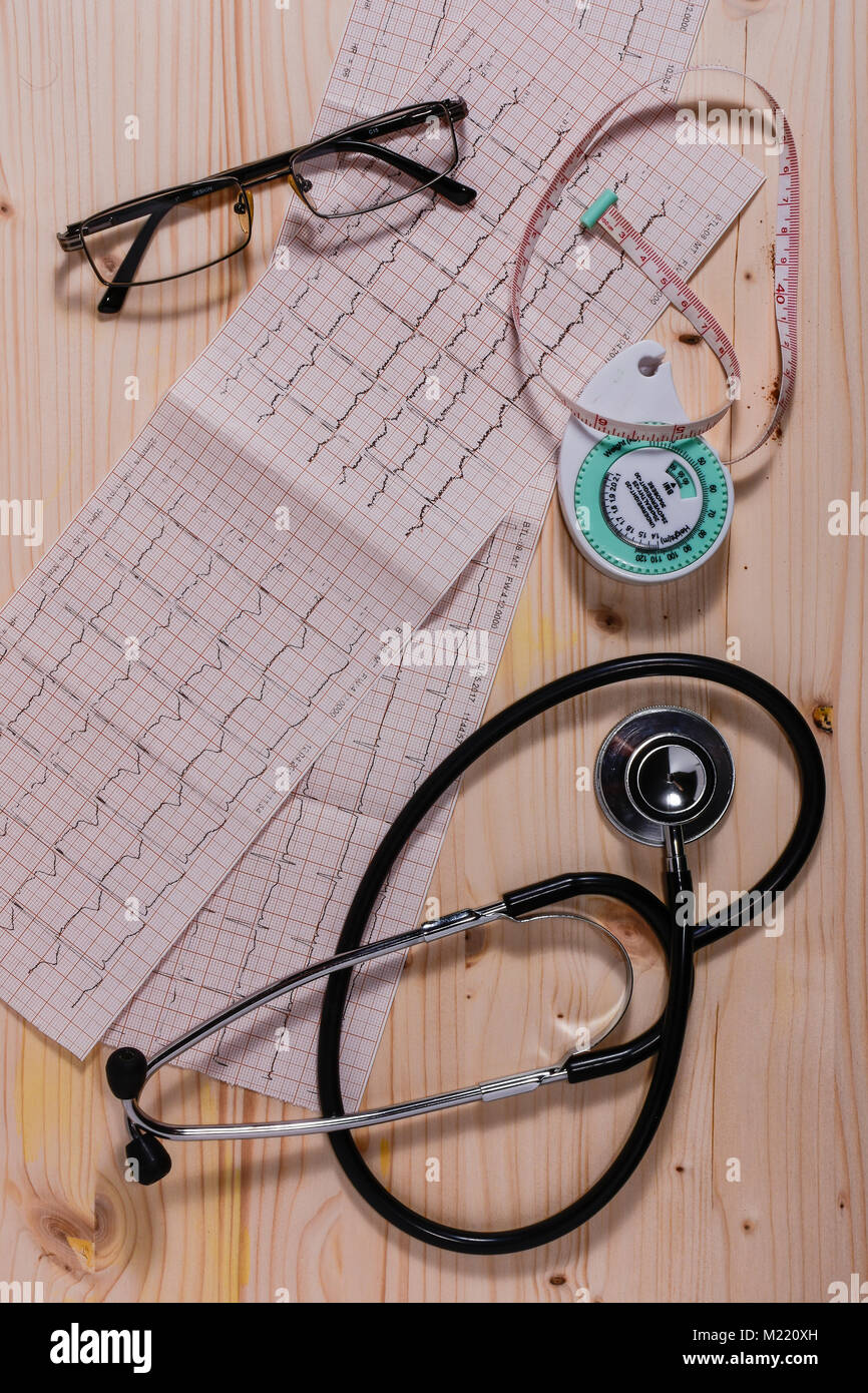 Cardiovascular system health measure instruments Stock Photo Alamy